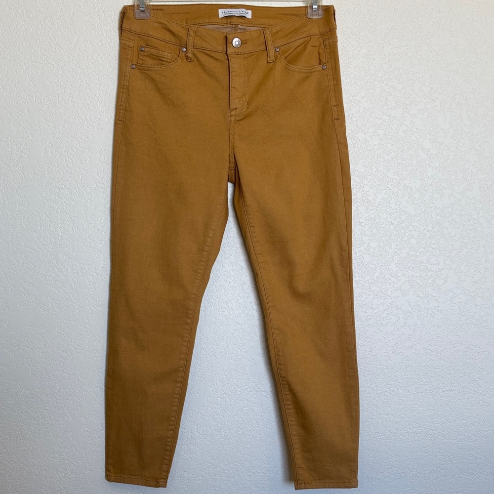 Celebrity Pink Women's Brown Skinny Jeans - Picture 2 of 6